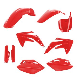 07+ Honda CRF150R Full Plastic Kit - 00 CR Red