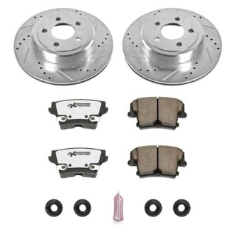 Z26 Street Performance Ceramic Brake Pad and Drilled & Slotted Rotor Kit
