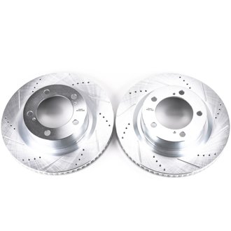 Evolution Performance Drilled And Slotted Rotor Pair