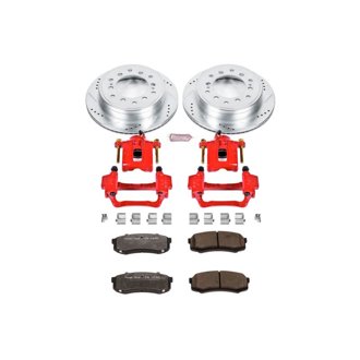Z36 Truck and SUV Ceramic Brake Pad, Drilled & Slotted Rotor, and Caliper Kit