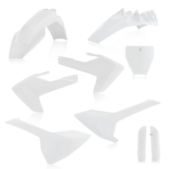 18+ Husqvarna TC85 Full Plastic Kit - White