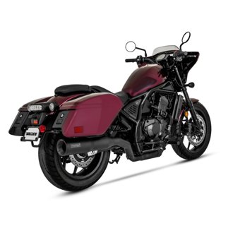 Honda 2023 Rebel 1100T S/O Black Slip-On Exhaust