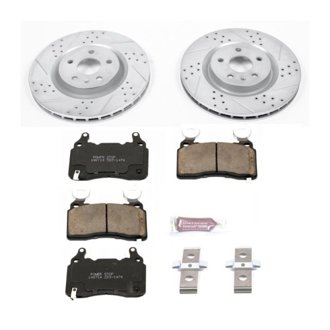Z23 Daily Driver Carbon-Fiber Ceramic Brake Pad and Drilled & Slotted Rotor Kit