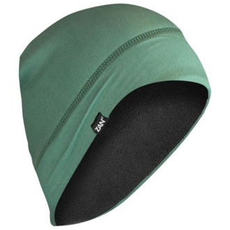 Zan Helmet LINER/BEANIE Sportflex UPF50+ Fleece Lined Green