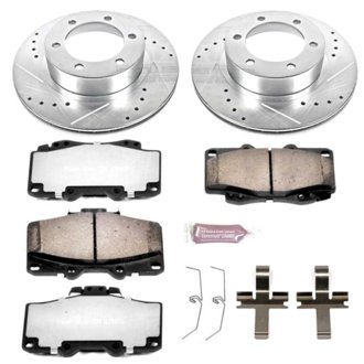 Z36 Truck and SUV Carbon-Fiber Ceramic Brake Pad and Drilled & Slotted Rotor Kit