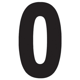 FX 2015 NUMBERS PRO 5" BLACK 0