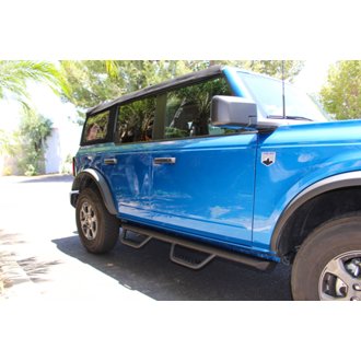 Dominator Xtreme D2 Side Steps with Rocker Panel Mounting Bracket Kit