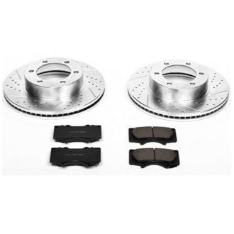 Z23 Daily Driver Carbon-Fiber Ceramic Brake Pad and Drilled & Slotted Rotor Kit