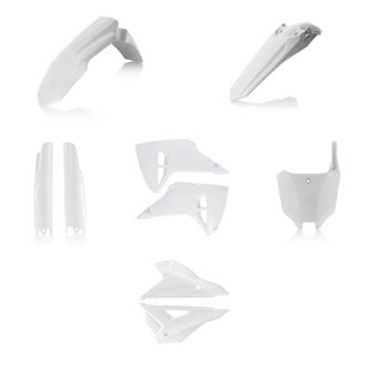 2025 Honda CRF250R/ CRF450R Full Plastic Kit - White