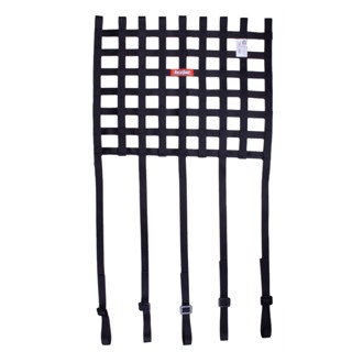 Ribbon Style Race Car Window Net with 1" Mounting Straps
