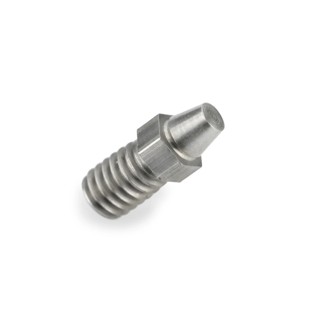 Spare - Replaceable Tips Footpegs Off-Road Silver