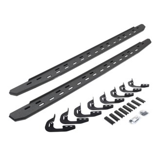 RB30 Slim Line Running Boards with Mounting Bracket Kit