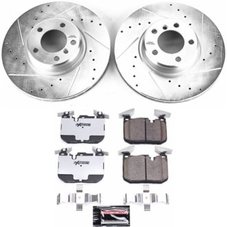 Z26 Street Performance Ceramic Brake Pad and Drilled & Slotted Rotor Kit