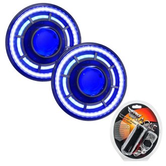 Oculus 7" ColorSHIFT Bi-LED Projector Headlights for Wrangler JK