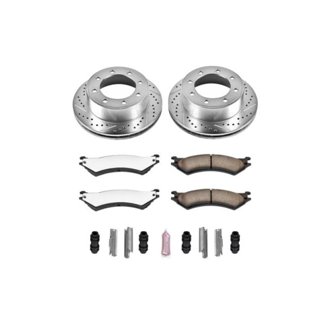 Z36 Truck and SUV Carbon-Fiber Ceramic Brake Pad and Drilled & Slotted Rotor Kit