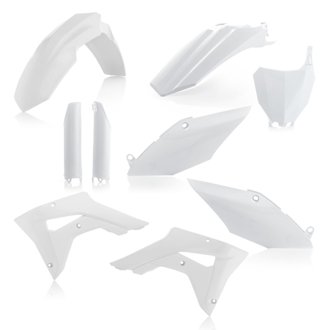 17-18 Honda CRF450RX (Does Not Include Airbox Cover) Full Plastic Kit - White