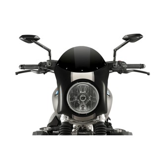 Retro Semi Fairing Black