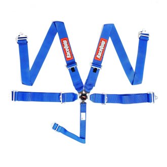 Blue SFI CAMLOCK 5pt PD Lap Seat Belt