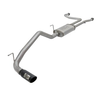 MACH Force-Xp 2-1/2 Cat-Back Exhaust System w/ Black Tip"