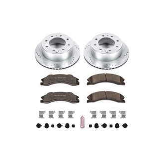 Z36 Truck and SUV Carbon-Fiber Ceramic Brake Pad and Drilled & Slotted Rotor Kit