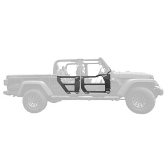 Trailline Tube Doors, Front Pair For Jeep Jl/Jlu And Jt