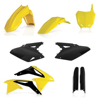 08-17 Suzuki RMZ450 Full Plastic Kit - Original 17