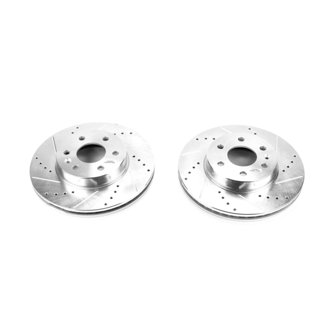 Evolution Performance Drilled And Slotted Rotor Pair