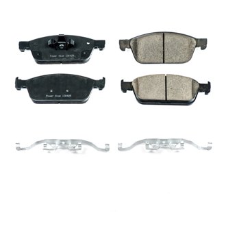 Z17 Low-Dust Ceramic Brake Pads with Hardware