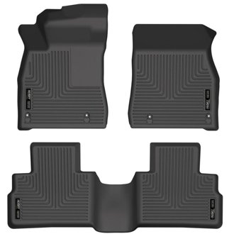 20-21 Nissan Sentra Weatherbeater Front & 2nd Seat Floor Liners - Black
