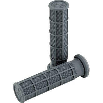 Full Waffle Atv Grips Medium - Dark Gray
