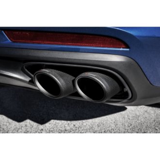 17-18 Porsche Panamera Turbo Tail Pipe Set (Carbon