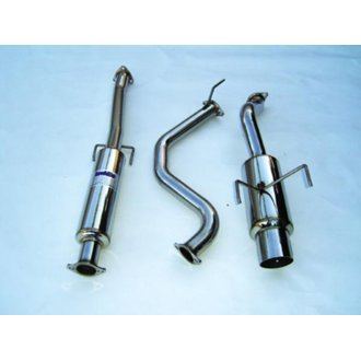 92-95 Honda Del Sol (101mm tip) Cat- Back Exhaust