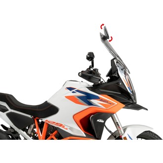 Touring Plus Windshield With Visor Smoke