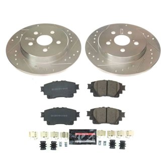 Z23 Daily Driver Carbon-Fiber Ceramic Brake Pad and Drilled & Slotted Rotor Kit