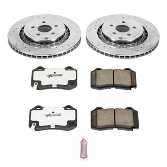 Z26 Street Performance Ceramic Brake Pad and Drilled & Slotted Rotor Kit