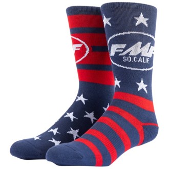 Stars And Bars Sock Navy One Size