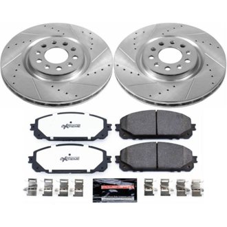 Z36 Truck and SUV Carbon-Fiber Ceramic Brake Pad and Drilled & Slotted Rotor Kit