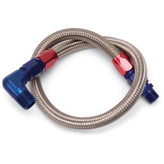 27" Braided Fuel Line Kit