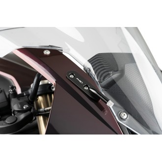 Rearview Mirrors Caps with Turn Lights Tab Black