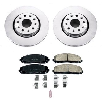 Evolution Coated Rotor And Low-Dust Ceramic Brake Pad Kit