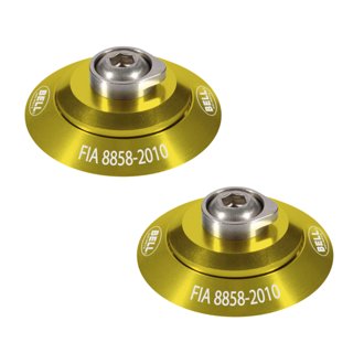 HANS Clip Set - Yellow FIA8858-2010