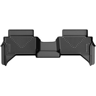 2024 Toyota Tacoma Double Cab WeatherBeater 2nd Row Black Floor Liners