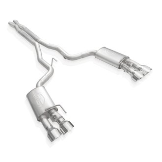 2020 Ford GT500 Legend Catback X-Pipe Exhaust Factory Connect - Polished Tips
