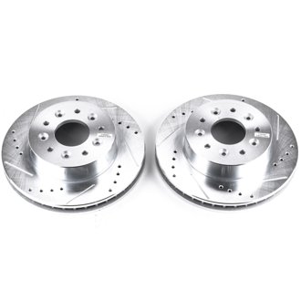 Evolution Performance Drilled And Slotted Rotor Pair
