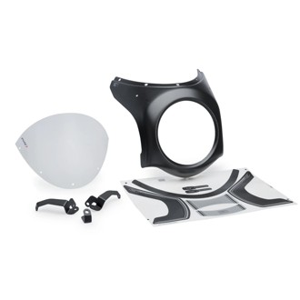 Retro Semi Fairing Clear