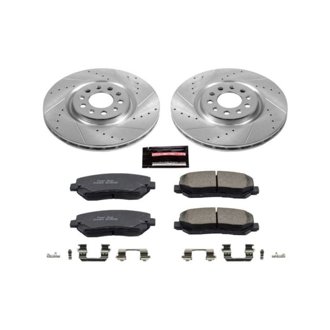 Z23 Daily Driver Carbon-Fiber Ceramic Brake Pad and Drilled & Slotted Rotor Kit