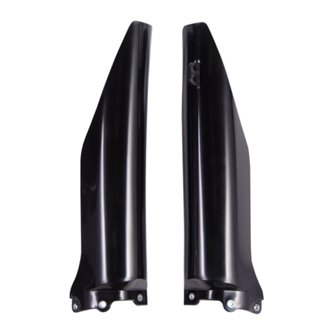 04-06 Kawasaki KX125/ KX250 Lower Fork Cover Set - Black