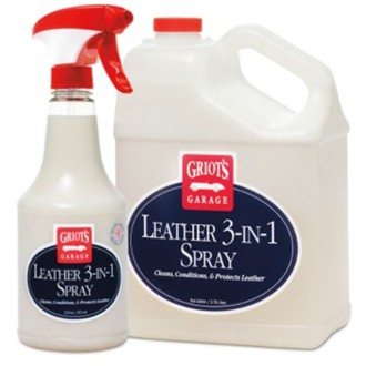 Griots Garage Leather 3-in-1 Spray - 1 Gallon