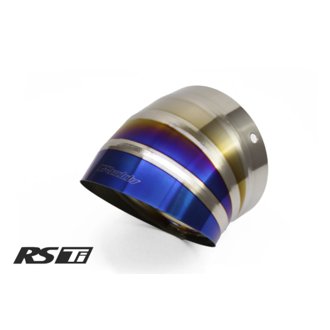 Burnt Titanium Turndown Tip 115mm Diameter 150mm Length (for Revolution RS / RS-TI / RS-Race