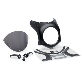 Retro Semi Fairing Dark Smoke